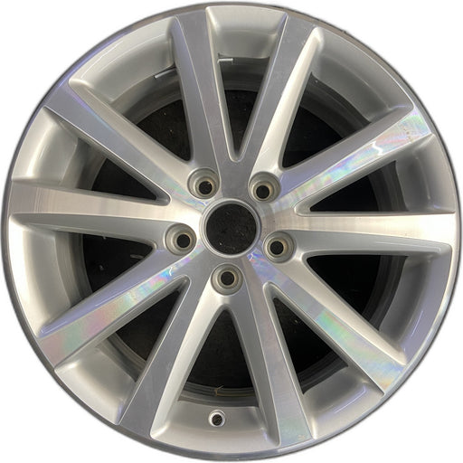 17" EOS 07-11 17x7.5 , 10 spoke, machine finsh Original OEM Wheel Rim - Front View