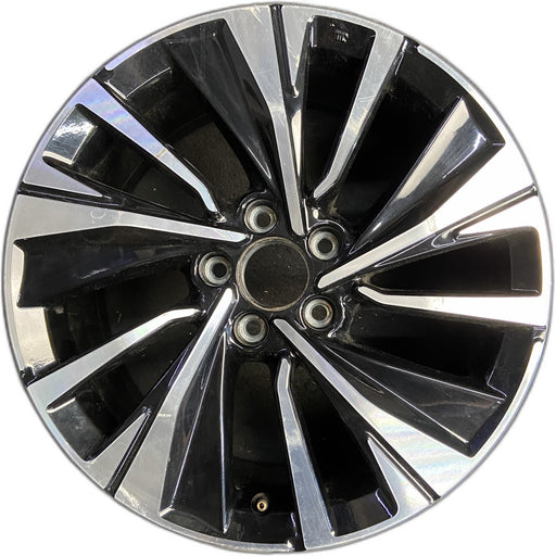 18" ACCORD 16-17 18x8 , factory Original OEM Wheel Rim - Front View