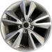 20" DURANGO 11-13 20x8 , polished face with pockets Original OEM Wheel Rim - Front View