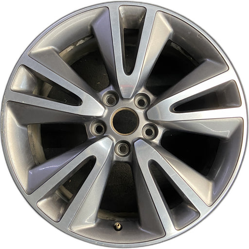 20" DURANGO 11-13 20x8 , polished face with pockets Original OEM Wheel Rim - Front View