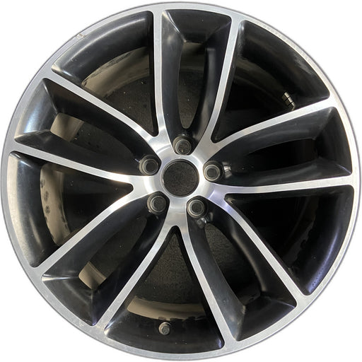 20" CHALLENGER 15-19 20x9 , 10 spoke, Original OEM Wheel Rim - Front View