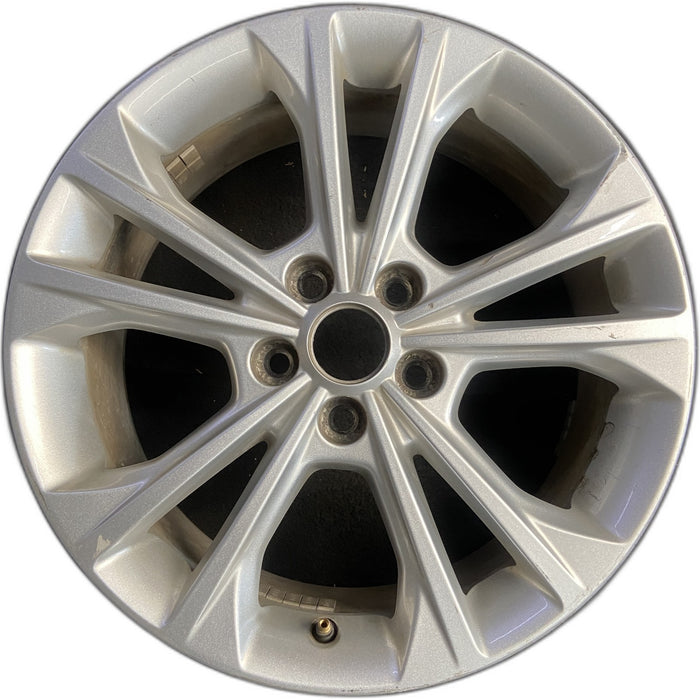 17" ESCAPE 17-19 17x7.5 , aluminum Original OEM Wheel Rim - Front View