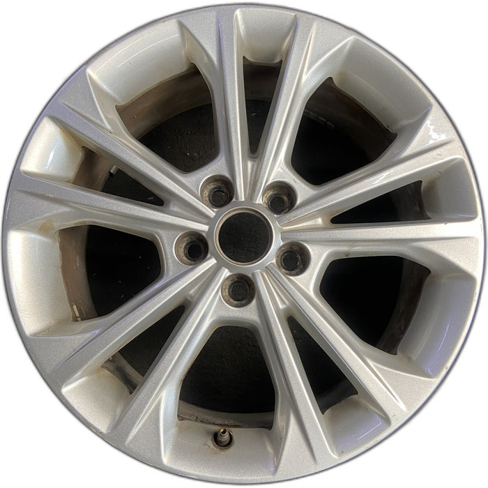 17" ESCAPE 17-19 17x7.5 , aluminum Original OEM Wheel Rim - Front View