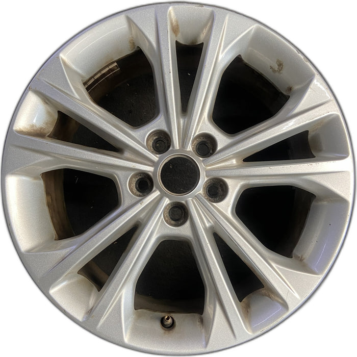 17" ESCAPE 17-19 17x7.5 , aluminum Original OEM Wheel Rim - Front View