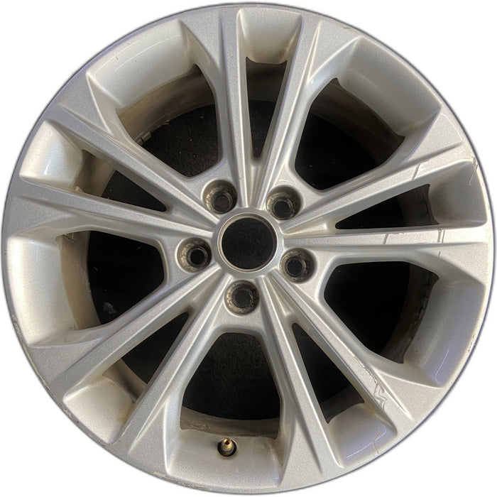 17" ESCAPE 17-19 17x7.5 , aluminum Original OEM Wheel Rim - Front View
