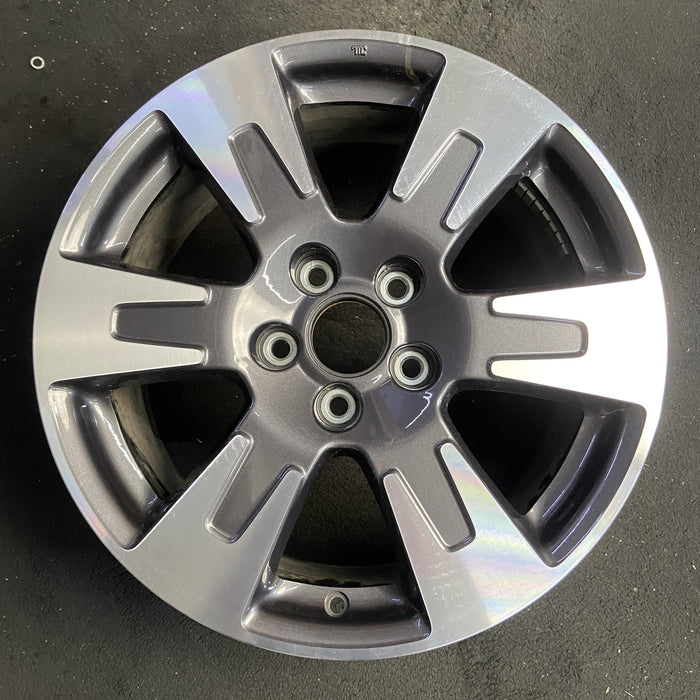 18" RIDGELINE 17-19 18x8, 6 spoke, machined face Original OEM Wheel Rim - Additional View