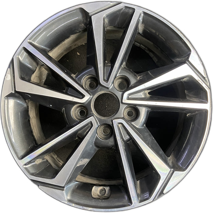 16" FORTE 22-24 16x6.5 Original OEM Wheel Rim - Front View