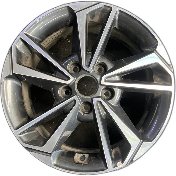 16" FORTE 22-24 16x6.5 Original OEM Wheel Rim - Front View