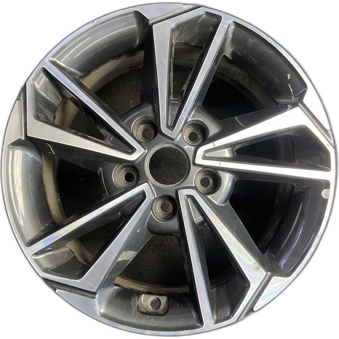 16" FORTE 22-24 16x6.5 Original OEM Wheel Rim - Front View