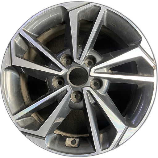 16" FORTE 22-24 16x6.5 Original OEM Wheel Rim - Front View