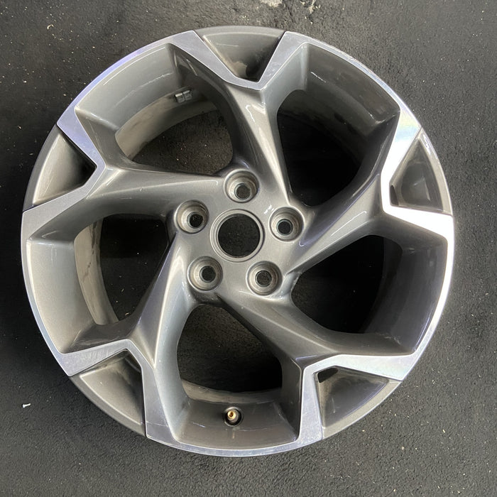 17" TRAX 24-25 17x7.5, gray Original OEM Wheel Rim - Additional View