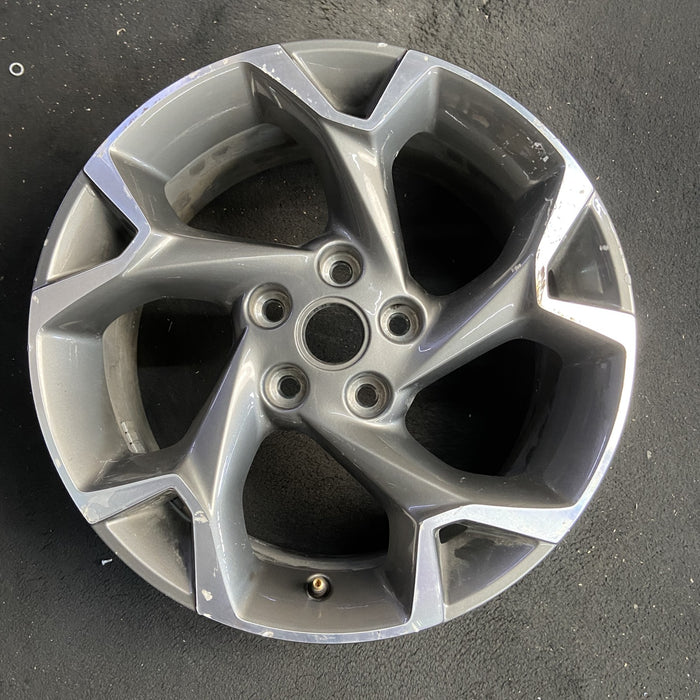17" TRAX 24-25 17x7.5, gray Original OEM Wheel Rim - Additional View