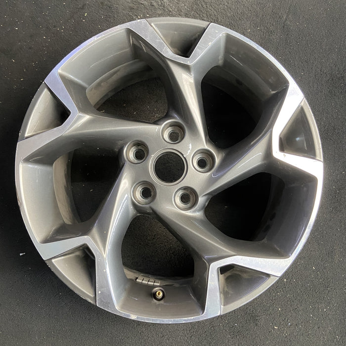 17" TRAX 24-25 17x7.5, gray Original OEM Wheel Rim - Additional View