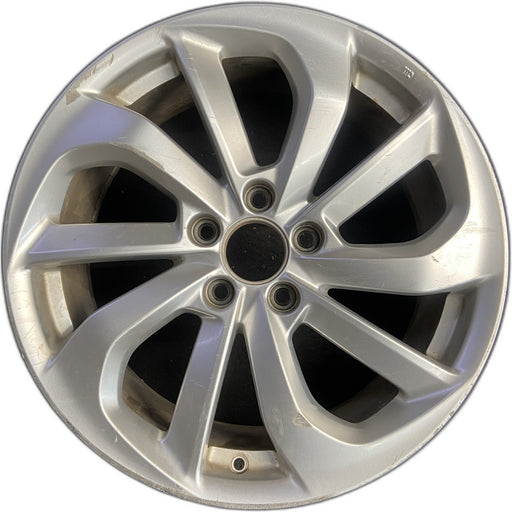 18" RDX 16 18x7.5, 10 spoke , angled spoke Original OEM Wheel Rim - Front View