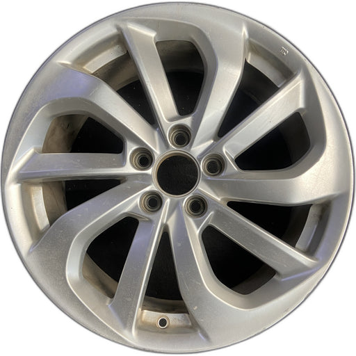 18" RDX 16 18x7.5, 10 spoke , angled spoke Original OEM Wheel Rim - Front View