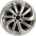 18" RDX 16 18x7.5, 10 spoke , angled spoke Original OEM Wheel Rim - Front View
