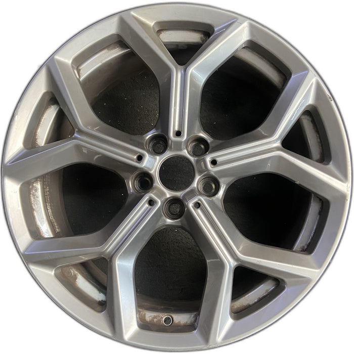19" BMW X3 20 19x7.5 , 5 spoke, Y spoke design, dark gray Original OEM Wheel Rim - Front View