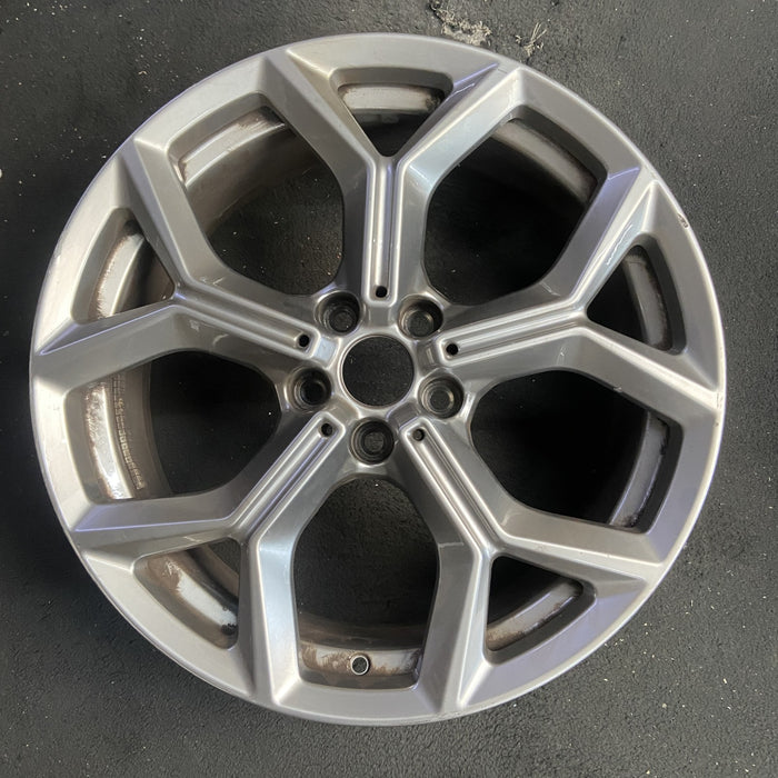 19" BMW X3 20 19x7.5 , 5 spoke, Y spoke design, dark gray Original OEM Wheel Rim - Additional View
