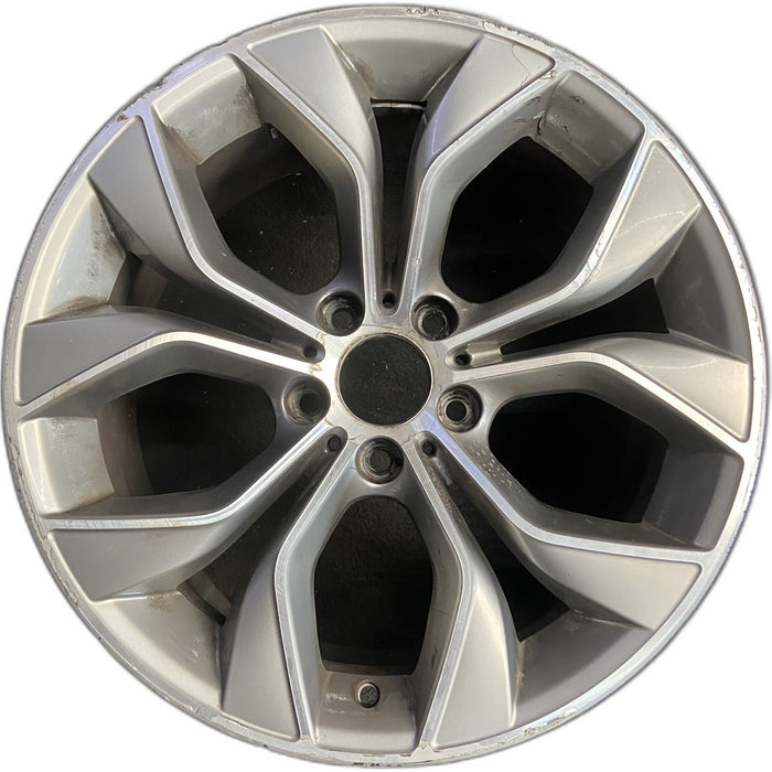 19" BMW X3 15-17 19x8.5 , , Y spoke Original OEM Wheel Rim - Front View
