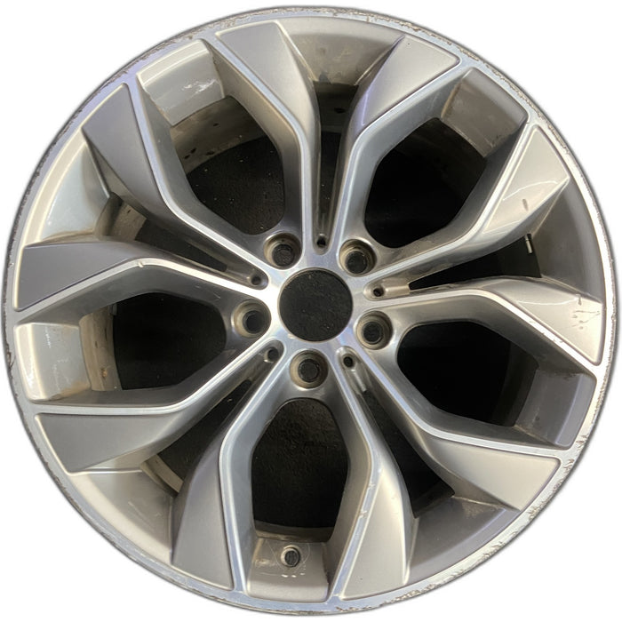 19" BMW X3 15-17 19x8.5 , , Y spoke Original OEM Wheel Rim - Front View