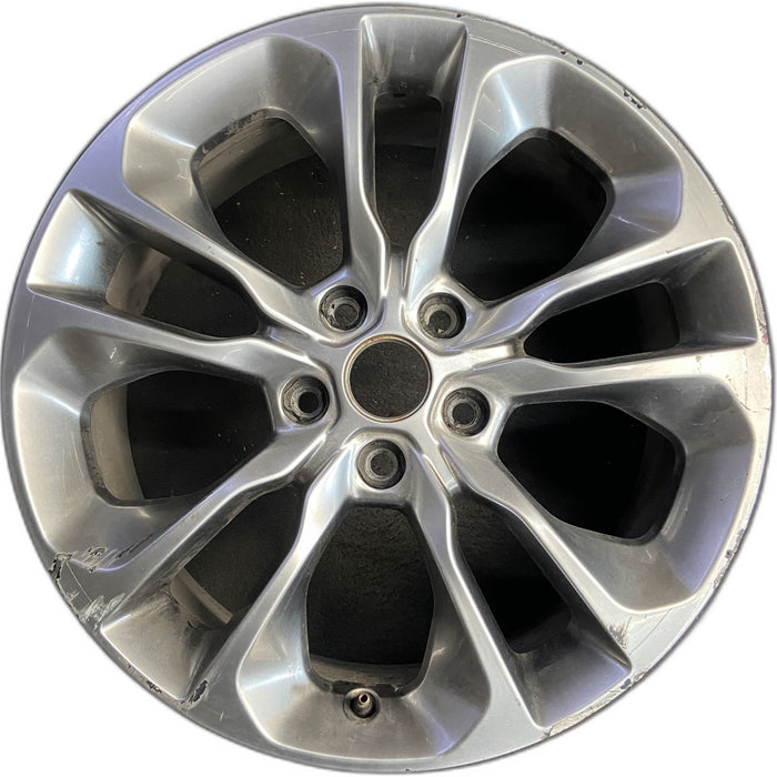 20" DURANGO 19-20 20x8, , double spoke, bronze Original OEM Wheel Rim - Front View