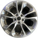 20" DURANGO 19-20 20x8, , double spoke, bronze Original OEM Wheel Rim - Front View