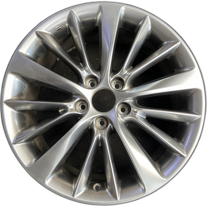 18" INFINITI Q50 18-24 18x7.5 Original OEM Wheel Rim - Front View