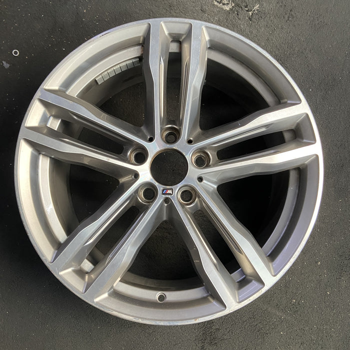 19" BMW 430i 18-20 19x8, 5 spoke, double spoke, narrow spoke Original OEM Wheel - Additional View
