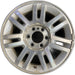 18" FORD F150 PICKUP 09-14 18x7.5, aluminum, 7 spoke, split spoke , silver - Front View