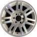 18" FORD F150 PICKUP 09-14 18x7.5, aluminum, 7 spoke, split spoke , silver - Front View