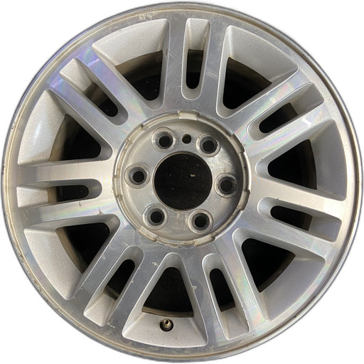 18" FORD F150 PICKUP 09-14 18x7.5, aluminum, 7 spoke, split spoke , silver - Front View