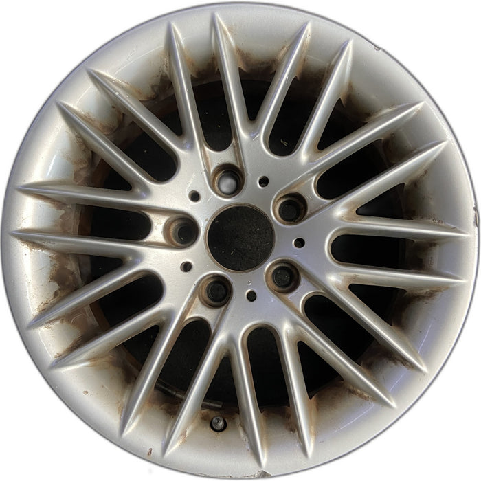 16" BMW 525i 01-03 16x7 , 20 spoke Original OEM Wheel Rim - Front View