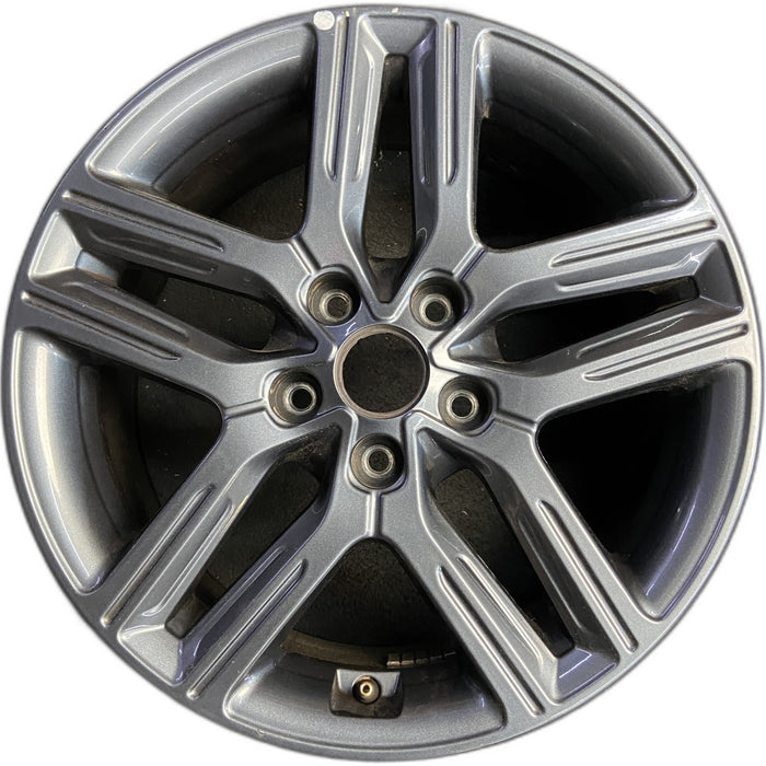 17" FORTE 19-21 17x7 , gray Original OEM Wheel Rim - Front View