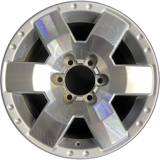 17" FJ CRUISER 07 , alloy Original OEM Wheel Rim - Front View
