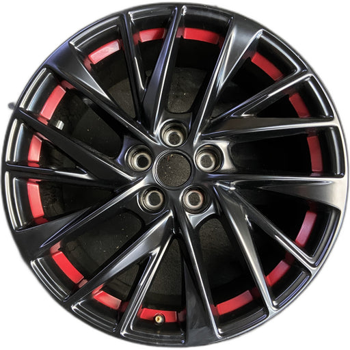 20" CT5 24-25 20x8.5, triple spoke, opt SKX Original OEM Wheel Rim - Front View