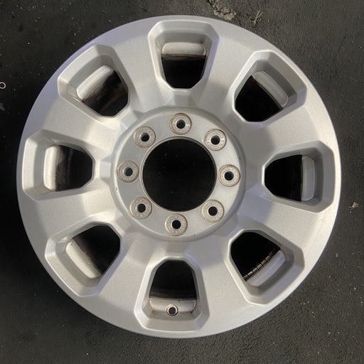 18" FORD F250SD PICKUP 23-24 18x8, aluminum, 8 spoke, flared spoke Original OEM - Additional View