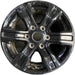 17" RANGER 23 17x8, , black, single spoke Original OEM Wheel Rim - Front View