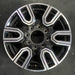 20" SIERRA 2500 PICKUP 20 20x8.5, 12 spoke , black Original OEM Wheel Rim - Additional View
