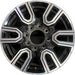 20" SIERRA 2500 PICKUP 20 20x8.5, 12 spoke , black Original OEM Wheel Rim - Front View