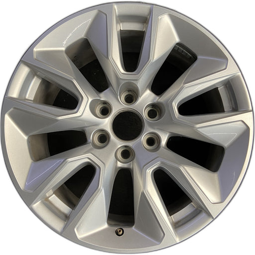 20" SIERRA 1500 PICKUP 19 , 20x9, 10 spoke, opt NZP Original OEM Wheel Rim - Front View