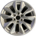 20" SIERRA 1500 PICKUP 19 , 20x9, 10 spoke, opt NZP Original OEM Wheel Rim - Front View