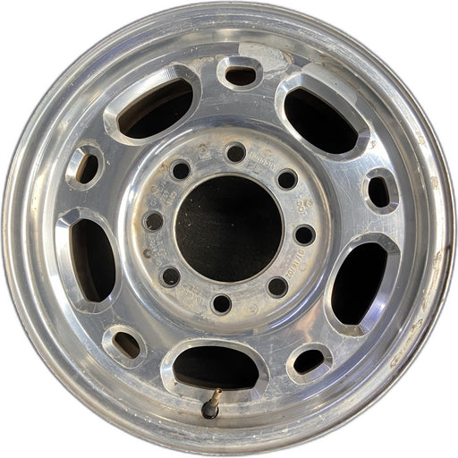 16" AVALANCHE 2500 02-06 , aluminum Original OEM Wheel Rim - Front View