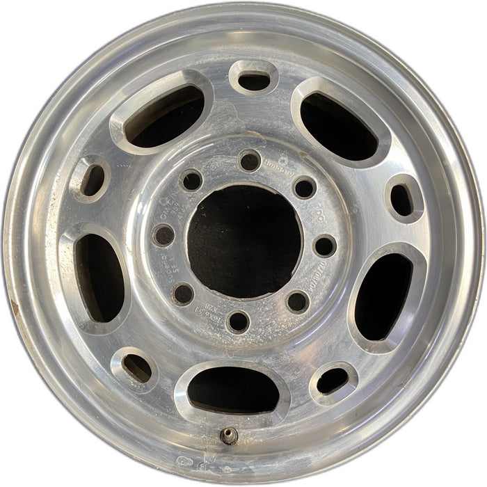 16" AVALANCHE 2500 02-06 , aluminum Original OEM Wheel Rim - Front View