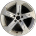 17" AUDI A3 17-18 17x7.5 , 5 spoke Original OEM Wheel Rim - Front View