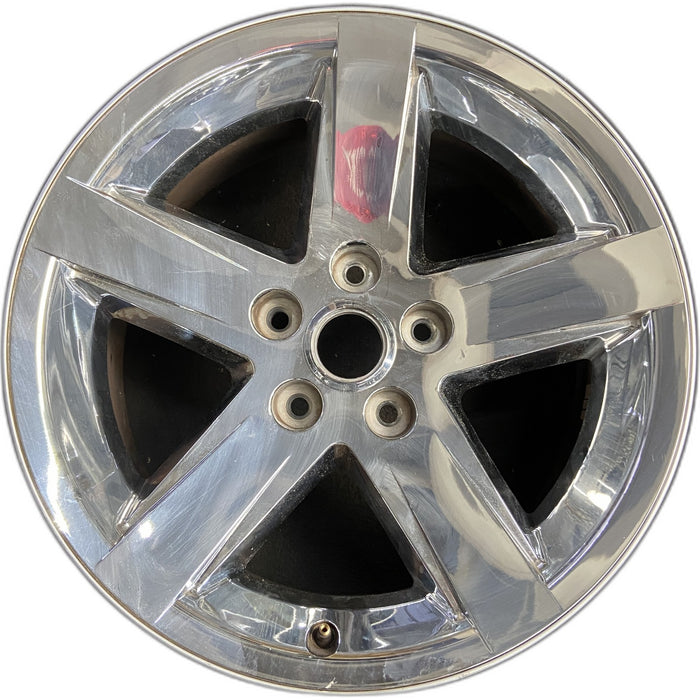 20" DODGE 1500 PICKUP 09-10 20x9 , 5 spoke Original OEM Wheel Rim - Front View