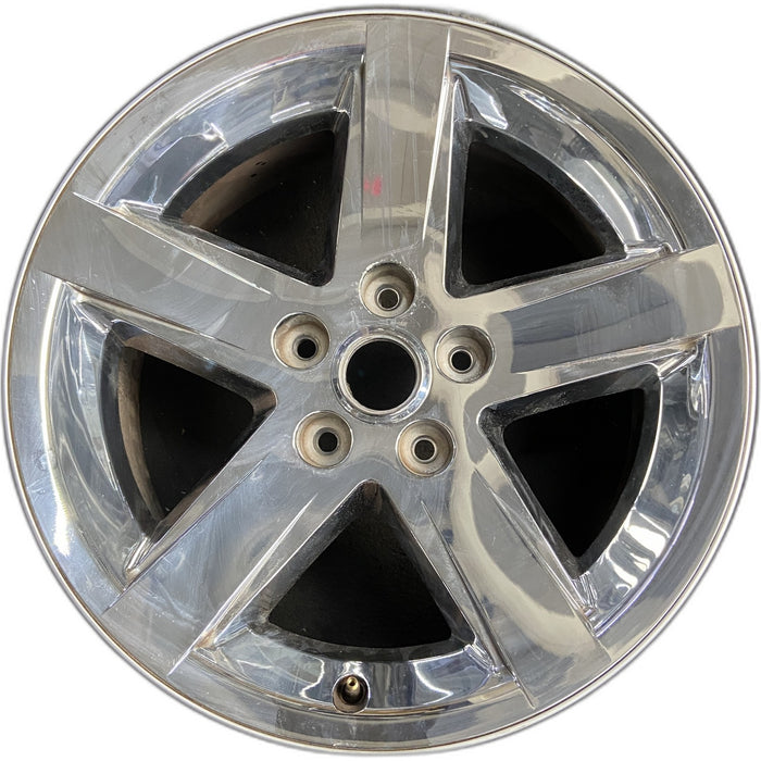20" DODGE 1500 PICKUP 09-10 20x9 , 5 spoke Original OEM Wheel Rim - Front View