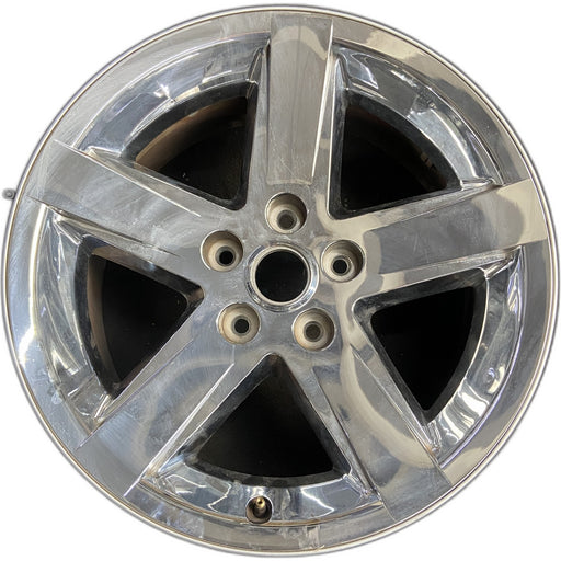 20" DODGE 1500 PICKUP 09-10 20x9 , 5 spoke Original OEM Wheel Rim - Front View