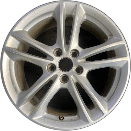 17" FUSION 15-16 17x7.5, , 5 split spokes, Energi Titanium Original OEM Wheel - Front View