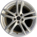 17" FUSION 15-16 17x7.5, , 5 split spokes, Energi Titanium Original OEM Wheel - Front View