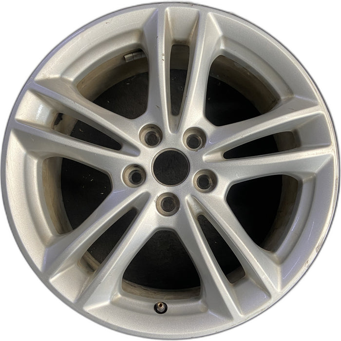 17" FUSION 15-16 17x7.5, , 5 split spokes, Energi Titanium Original OEM Wheel - Front View